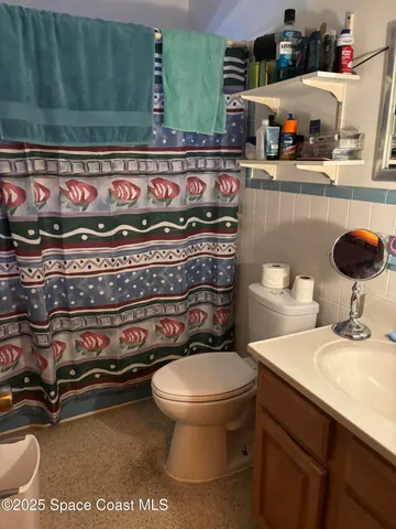 a close view of utility room