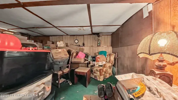 a view of a storage in a room