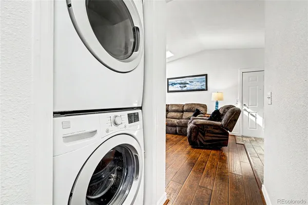 a view of outdoor space with seating area