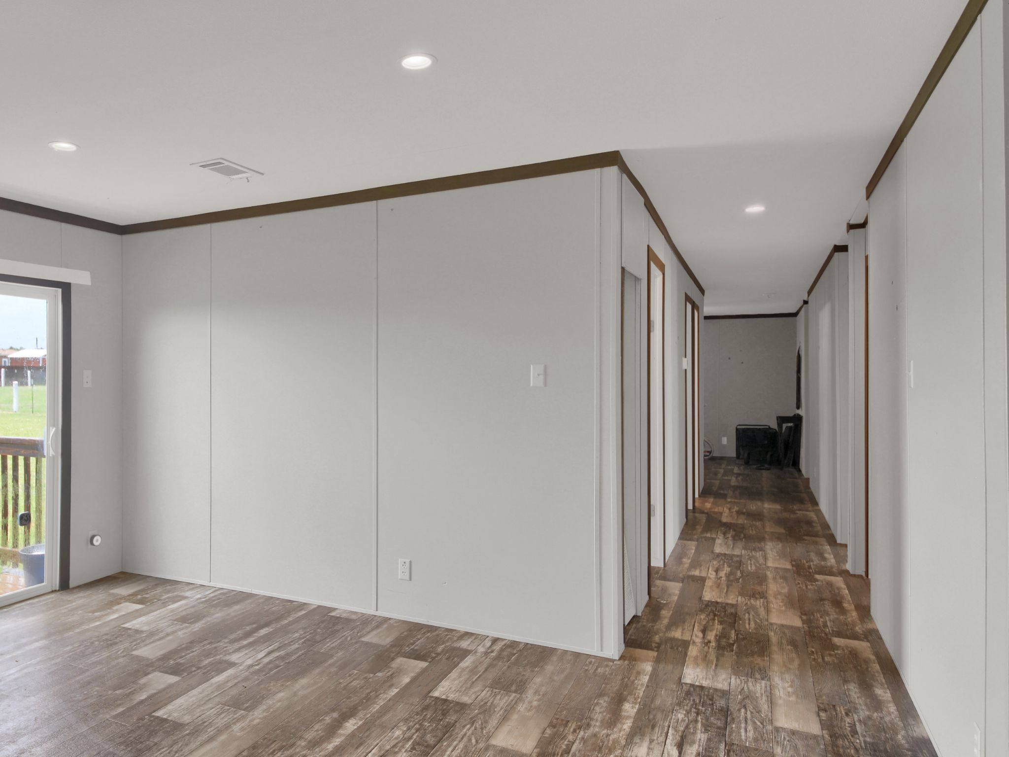 271 Alma Lane Kyle, TX 78640 - Photo 7 of 25 a view of a hallway