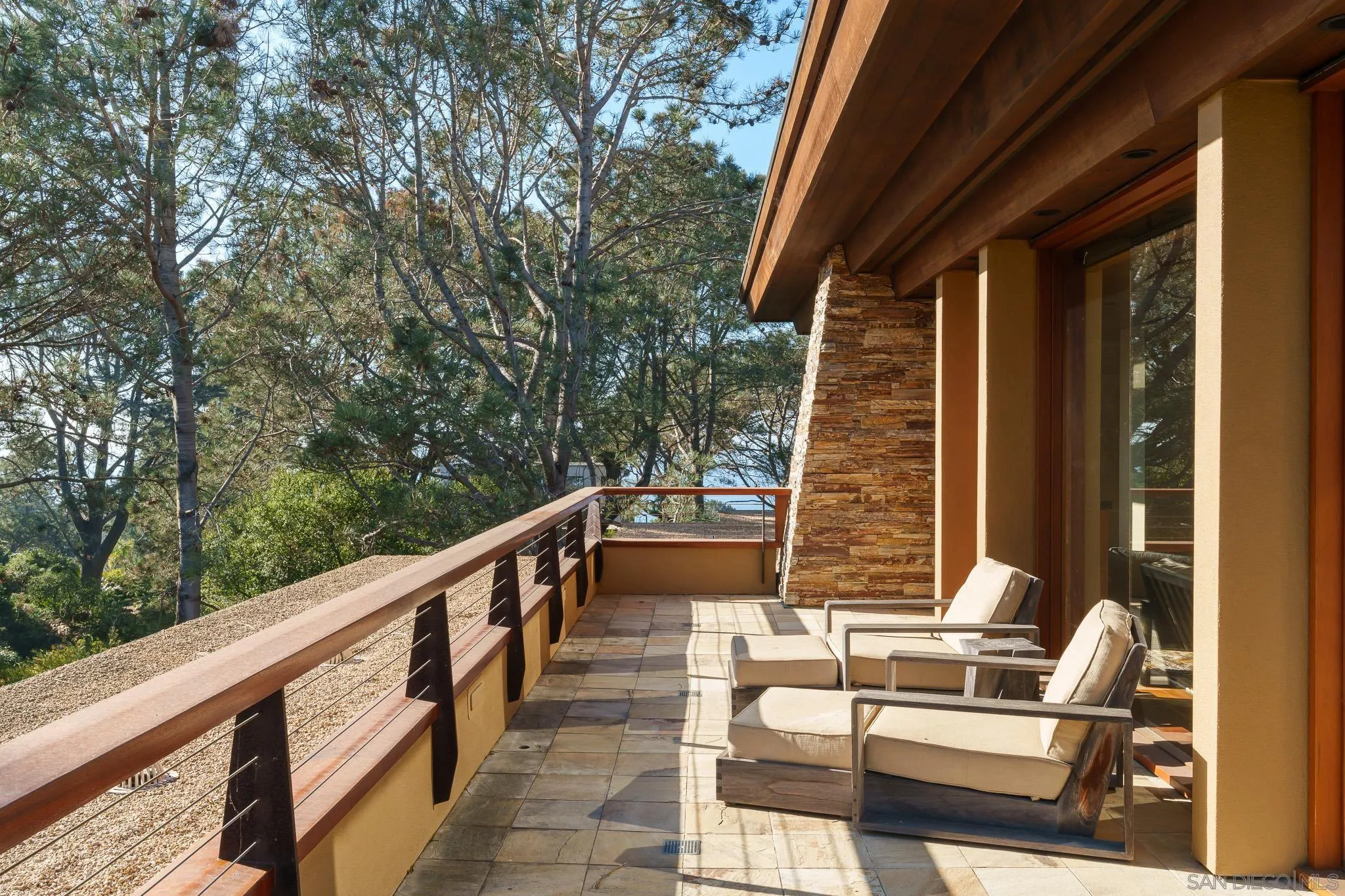 456 Hidden Pines Lane Del Mar, CA 92014 - Photo 8 of 55 a view of balcony with couch