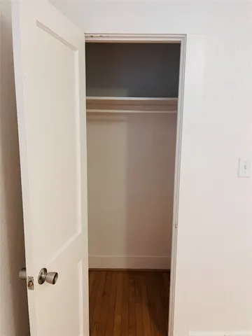 a view of closet
