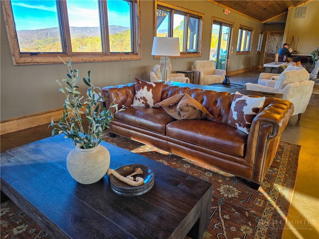 Lot 191 Raspberry Lane Elk Park, NC 28622 - Photo 12 of 12 a living room with furniture and a wooden floor