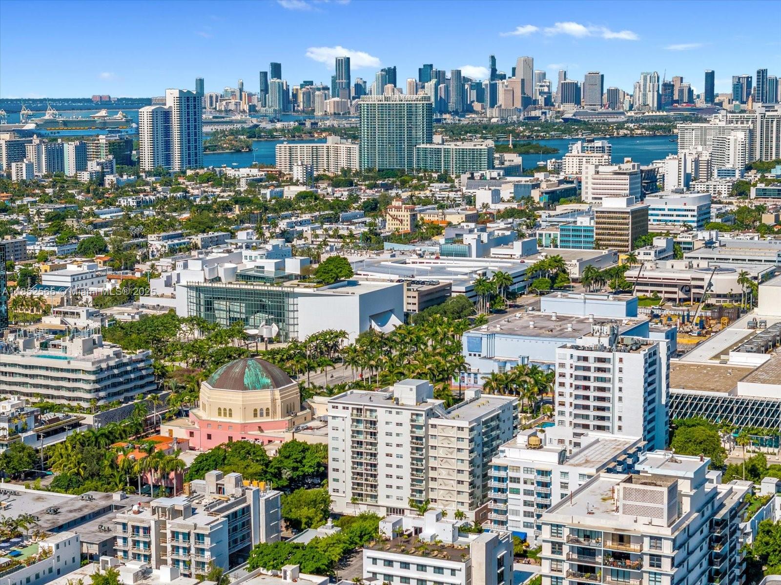 1750 James Avenue, Unit 7L Miami Beach, FL 33139 - Photo 18 of 27 a city view with tall buildings
