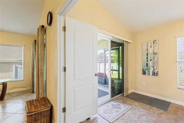 a view of livingroom with furniture and windows