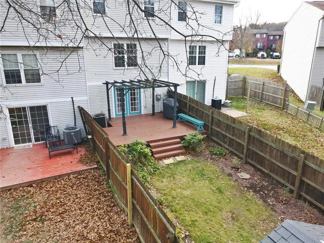 a balcony with lots of counter top space