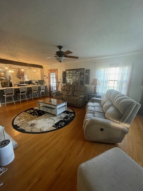 616 1st Street Lawrenceburg, TN 38464 - Photo 37 of 49 a living room with furniture and a dining table