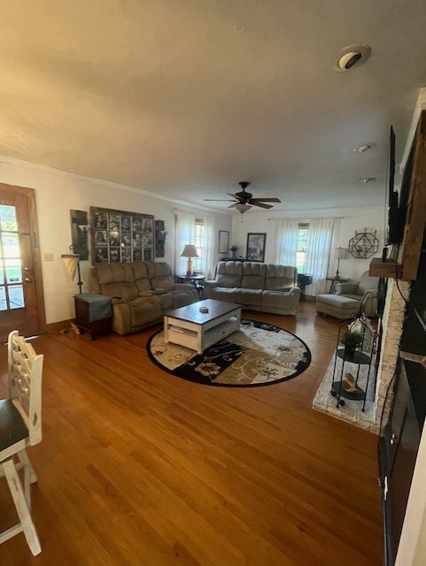 616 1st Street Lawrenceburg, TN 38464 - Photo 39 of 49 a bedroom with furniture and a wooden floor