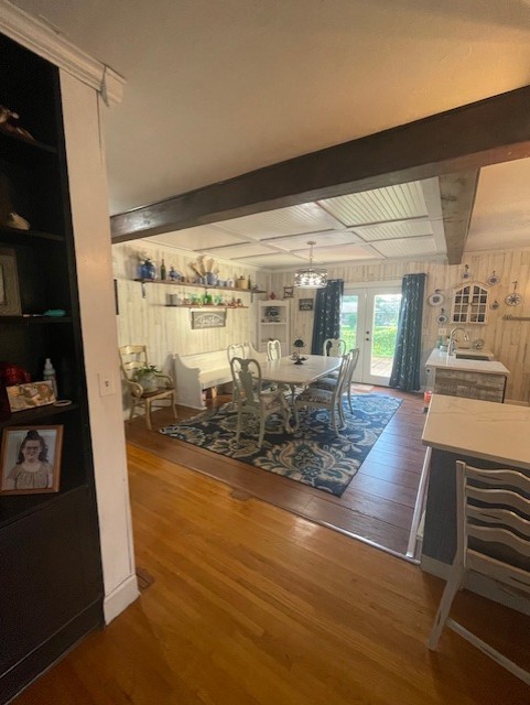 616 1st Street Lawrenceburg, TN 38464 - Photo 42 of 49 a view of a living room and floor to ceiling window