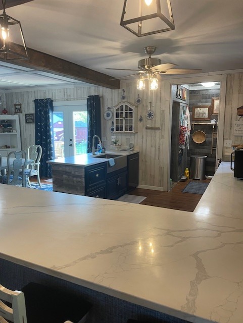 616 1st Street Lawrenceburg, TN 38464 - Photo 47 of 49 a large kitchen with stainless steel appliances a large counter top