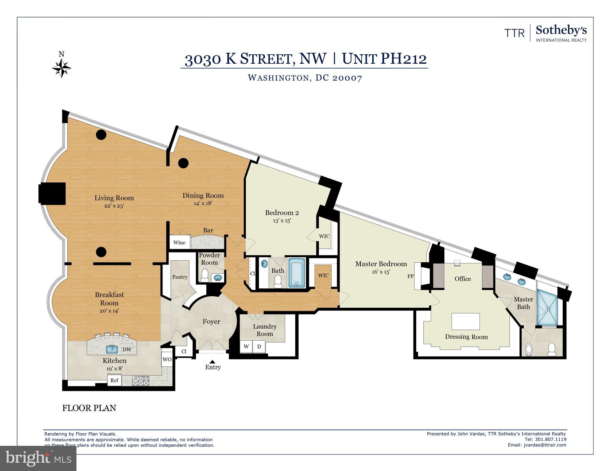 3030 K Street Northwest, Unit PH212 Washington, DC 20007 - Photo 29 of 30