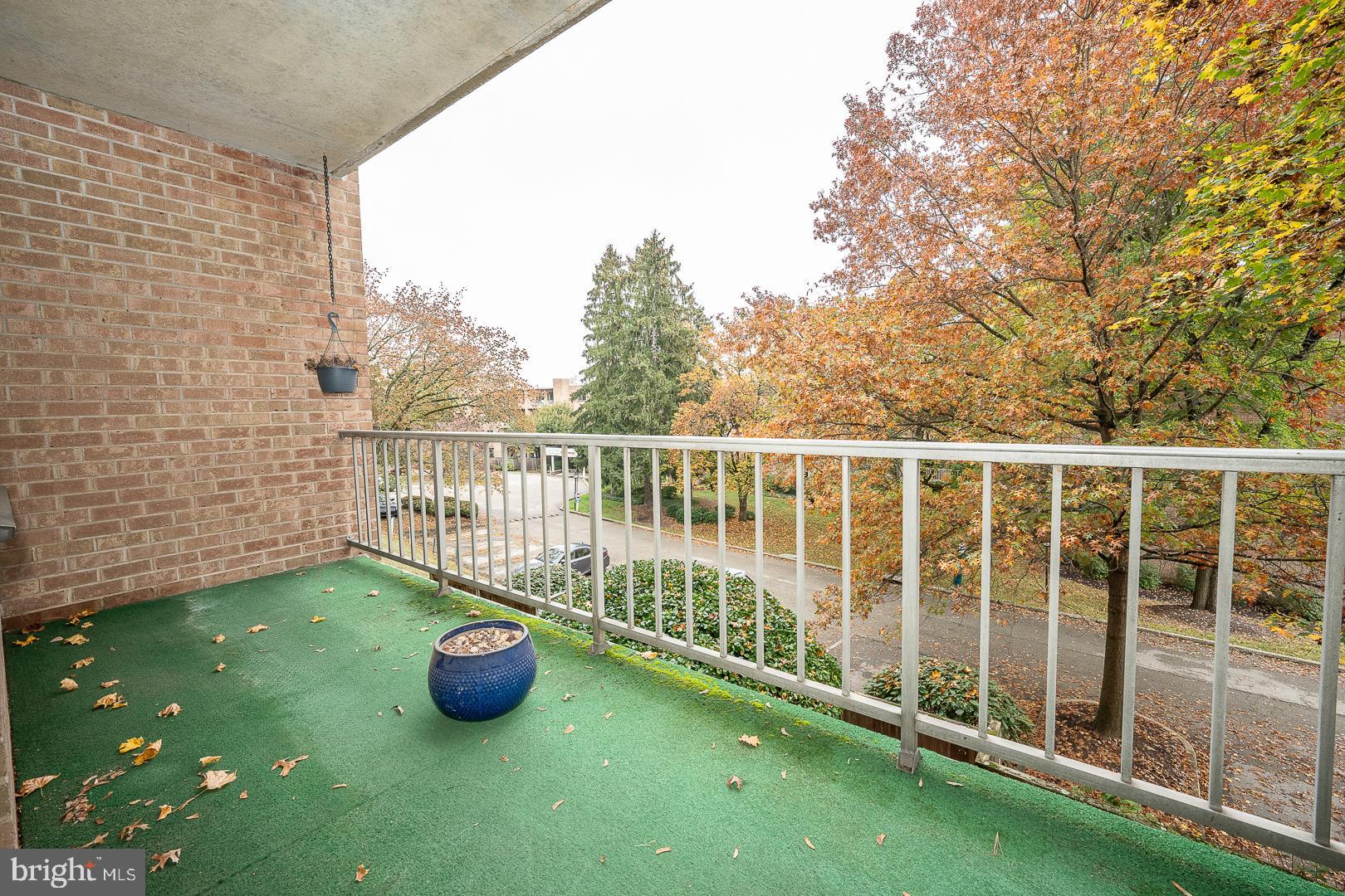 1637 Oakwood Drive, Unit CONDO 218 Penn Valley, PA 19072 - Photo 22 of 39 Lovely Balcony