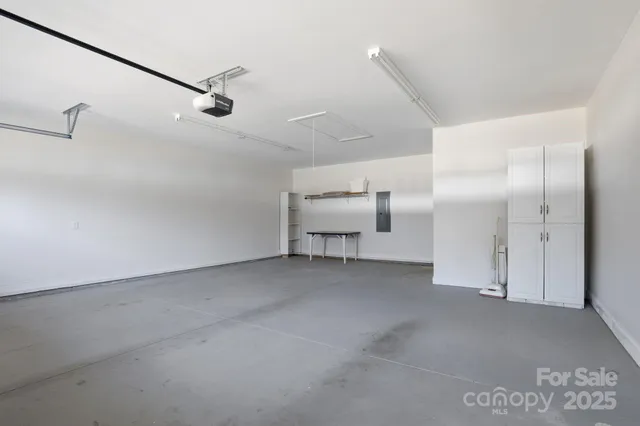 a view of a room with cabinet