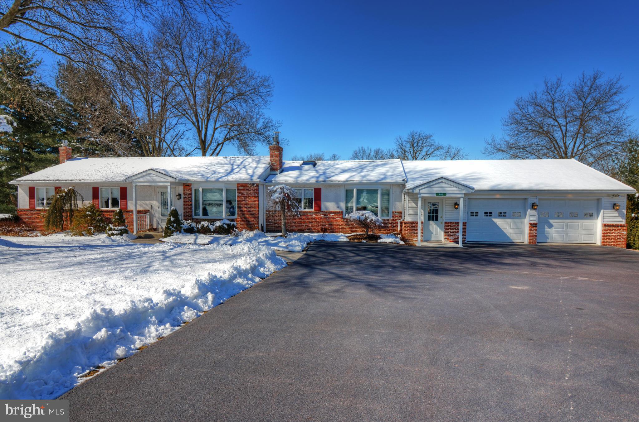 485 Quarry Road Harleysville, PA 19438 - Photo 1 of 37 Exterior Front with 2 Car Garage