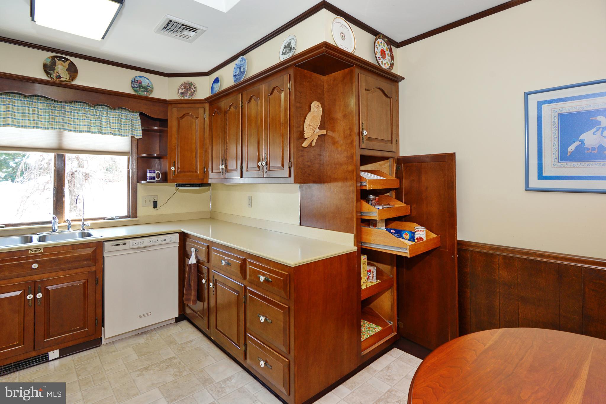 485 Quarry Road Harleysville, PA 19438 - Photo 11 of 37 Kitchen with Pull out Shelving for Easy Access