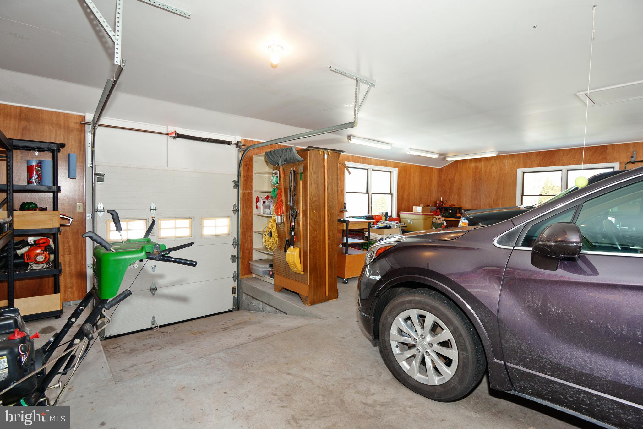 485 Quarry Road Harleysville, PA 19438 - Photo 35 of 37 2 Car Garage with Extra Garage Door to Rear Yard