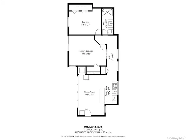 a picture of a bench in front of a building