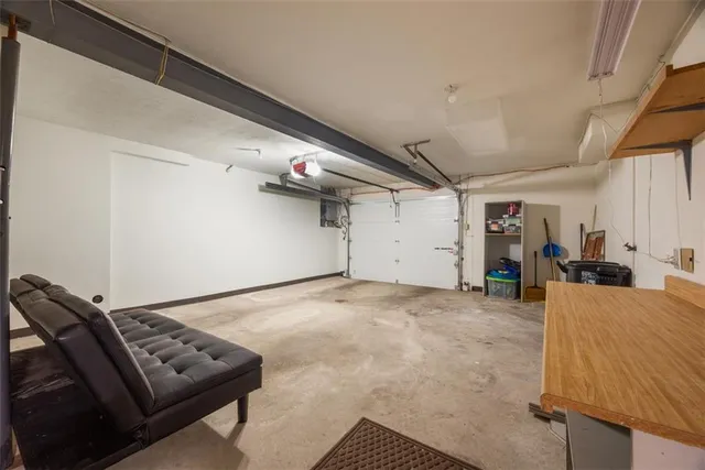 a view of a livingroom with furniture and furniture