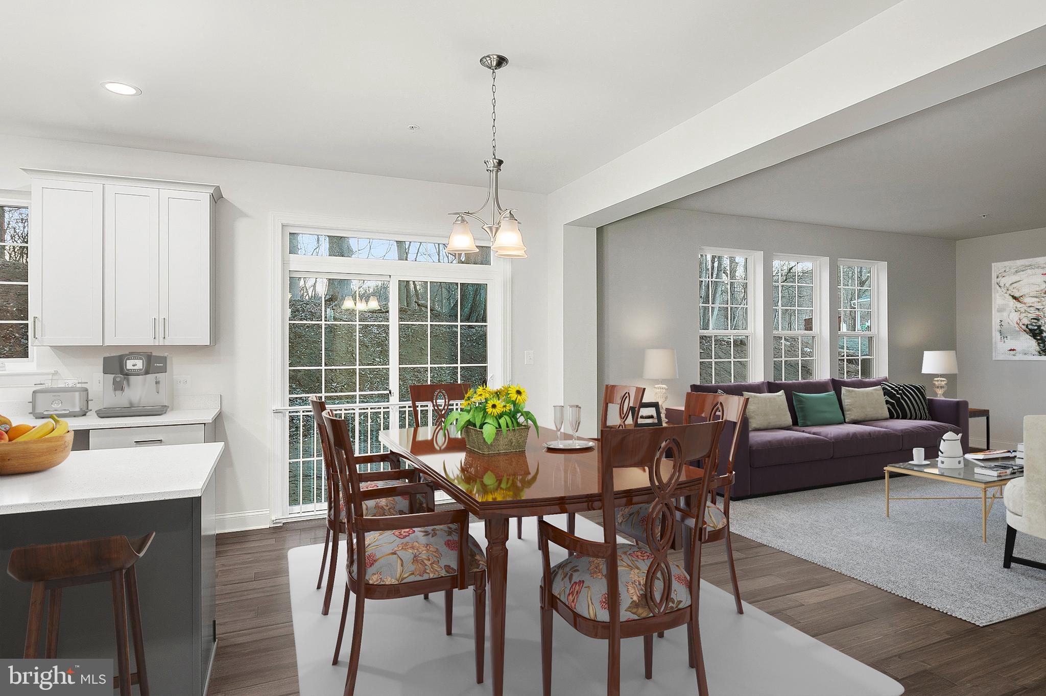 6715 Old Waterloo Road Elkridge, MD 21075 - Photo 6 of 41 Virtually Staged Dining Area