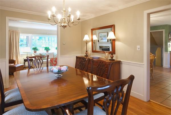 30 Oak Hill Road Wayland, MA 01778 - Photo 3 of 21 a dining room with furniture and window