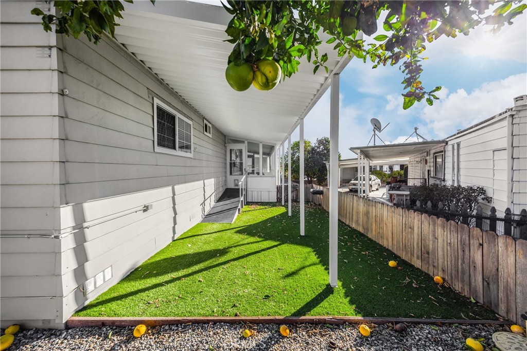 10210 Base Line Road, Unit 291 Rancho Cucamonga, CA 91701 - Photo 5 of 27 a view of a backyard
