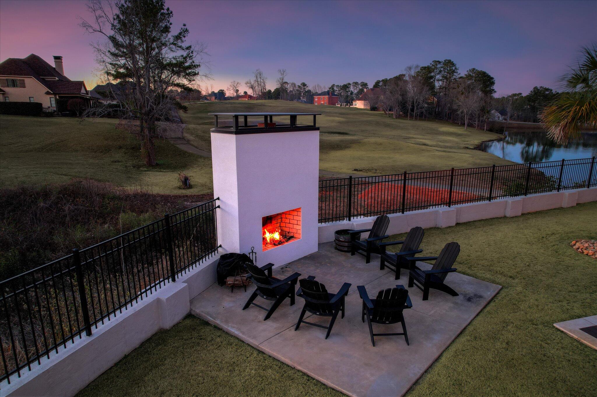 2025 Grace Avenue Evans, GA 30809 - Photo 67 of 67 Gather around the fire and enjoy the view!