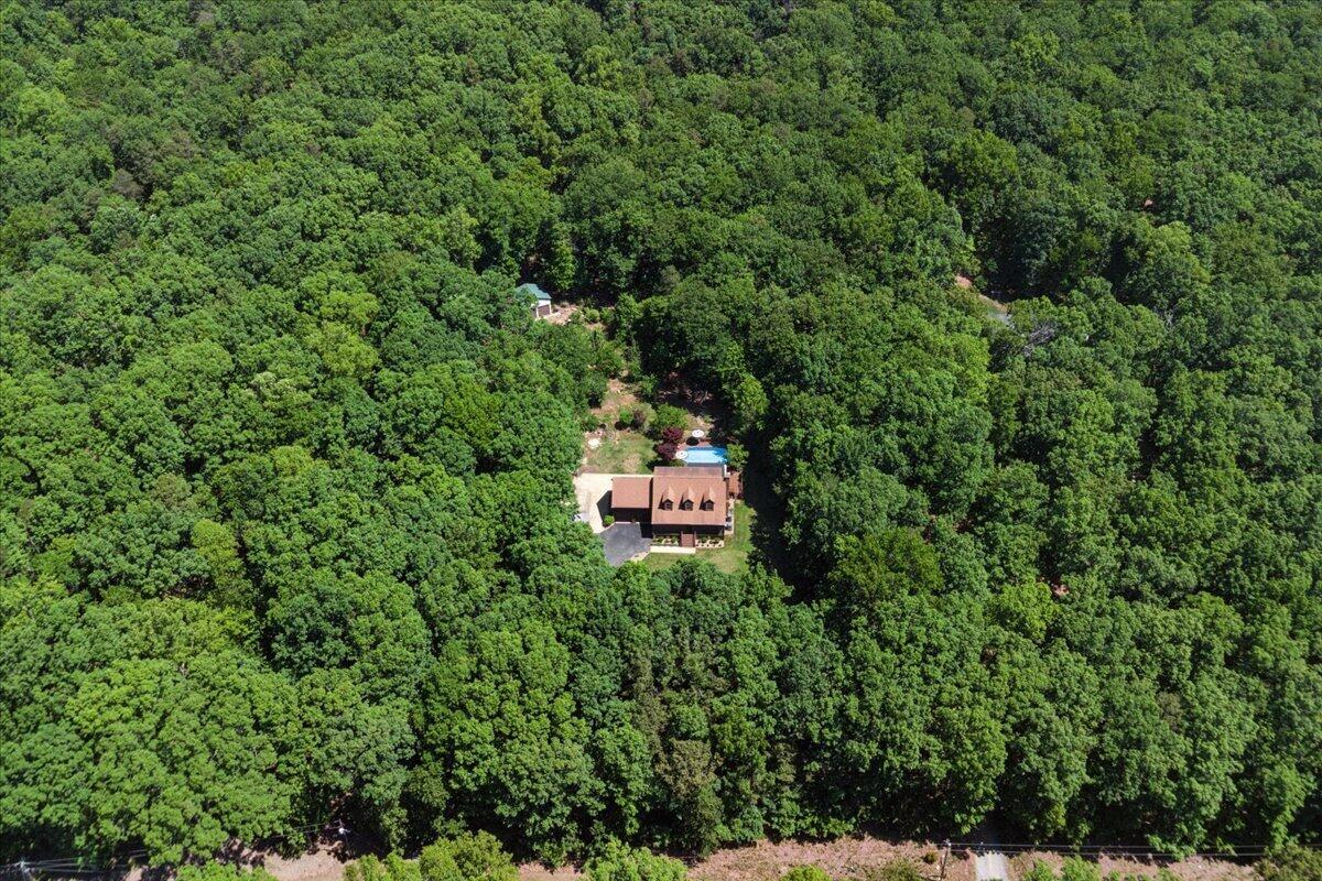 431 Langdon Road Evington, VA 24550 - Photo 47 of 54 an aerial view of a house with a yard