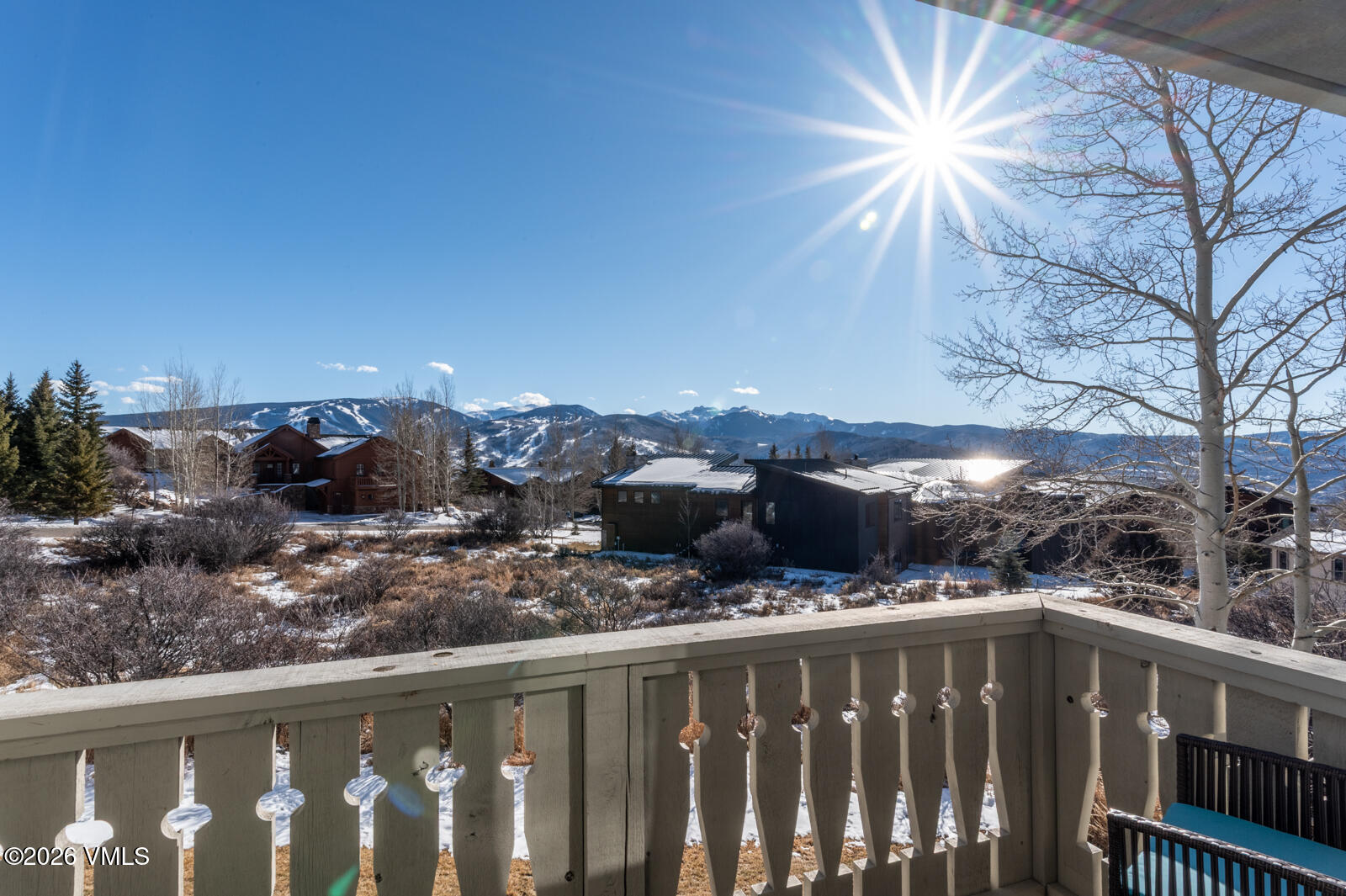 4495 West Wildridge Road, Unit W Avon, CO 81620 - Photo 12 of 22 view from bedroom deck