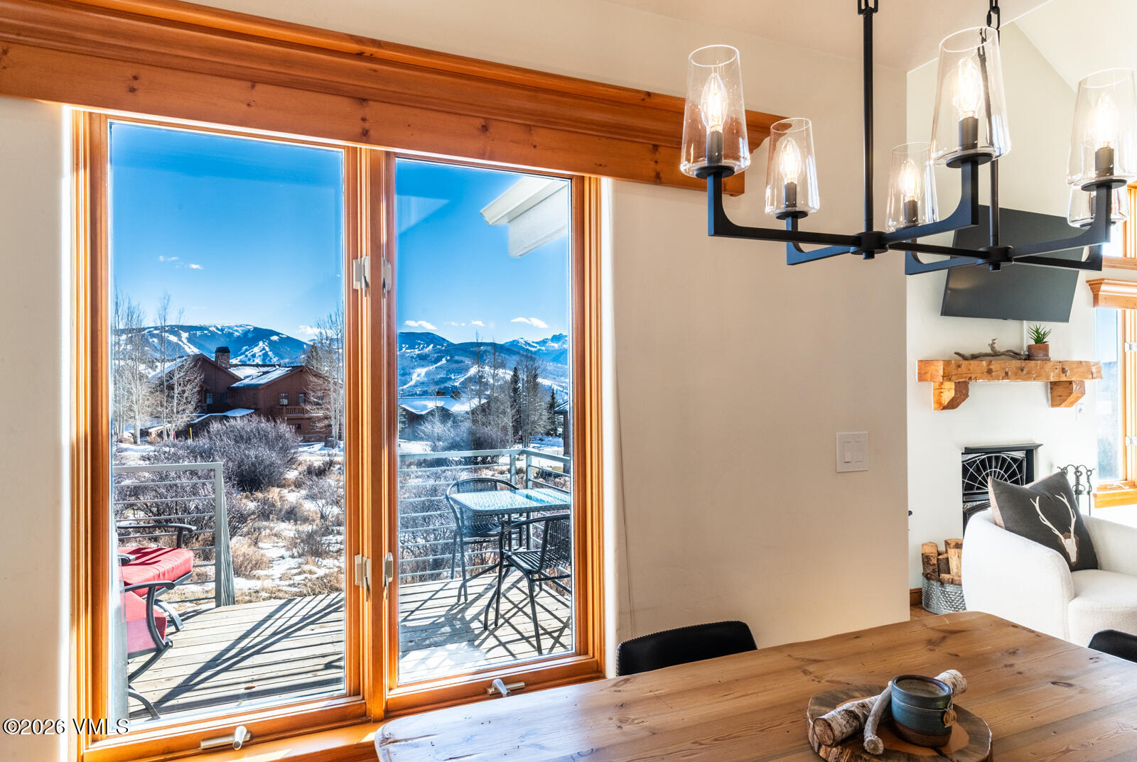4495 West Wildridge Road, Unit W Avon, CO 81620 - Photo 6 of 22 view from dining room