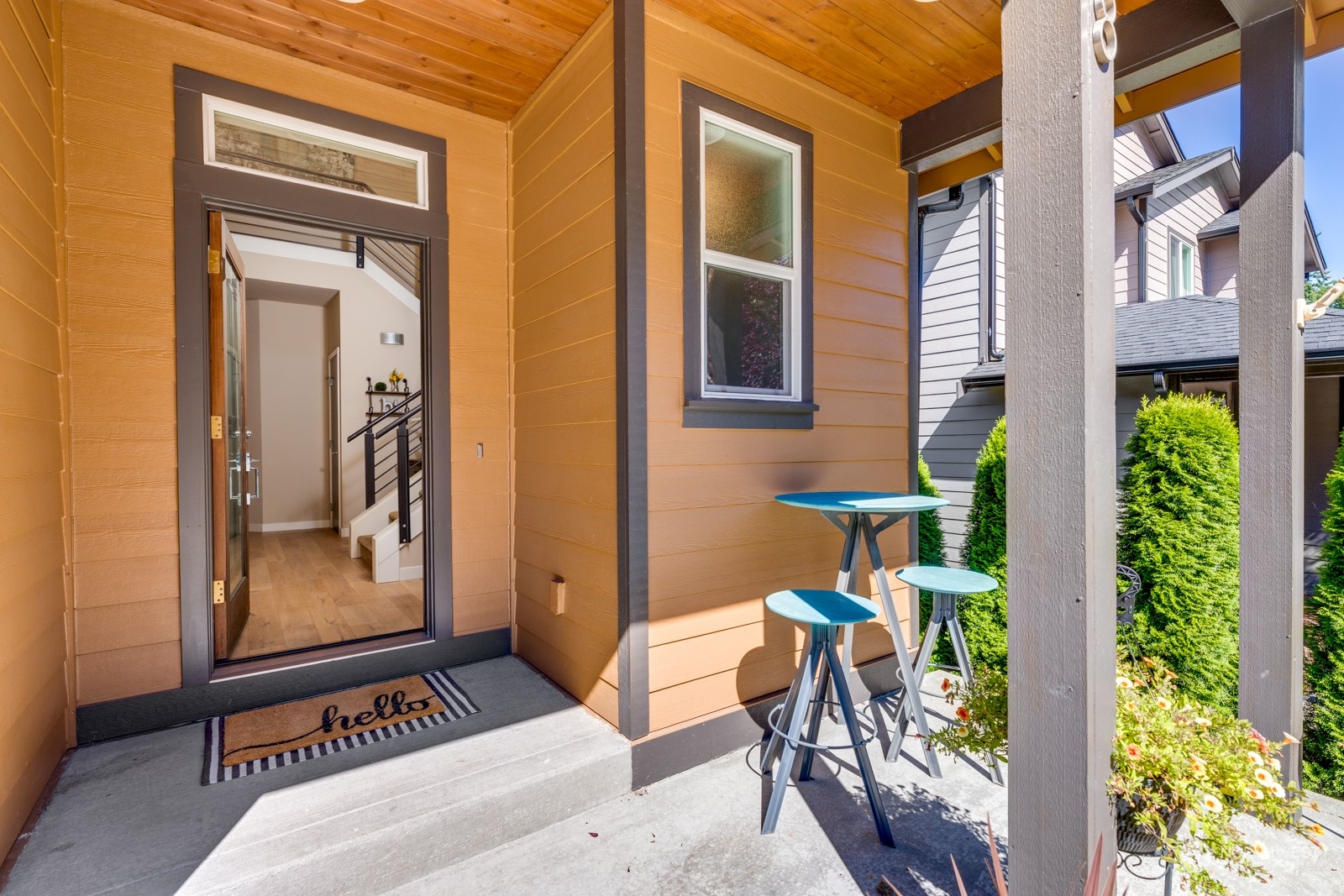 4408 Forest Drive Everett, WA 98203 - Photo 6 of 32 a front view of a house with a chairs and table
