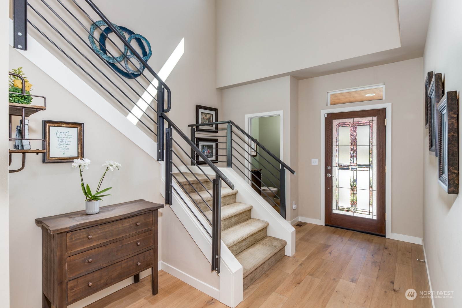 4408 Forest Drive Everett, WA 98203 - Photo 7 of 32 a view of entryway and hall with wooden floor