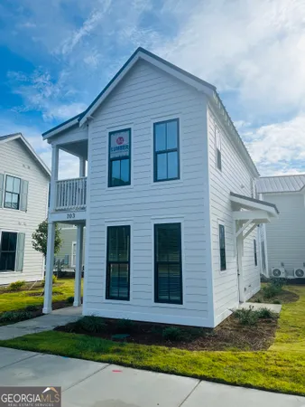 a view of front a house