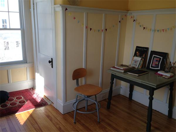 149 Market Street Amesbury, MA 01913 - Photo 9 of 23 a view of a workspace with furniture and wooden floor