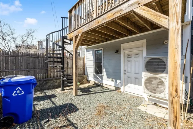 a big room with closet and windows