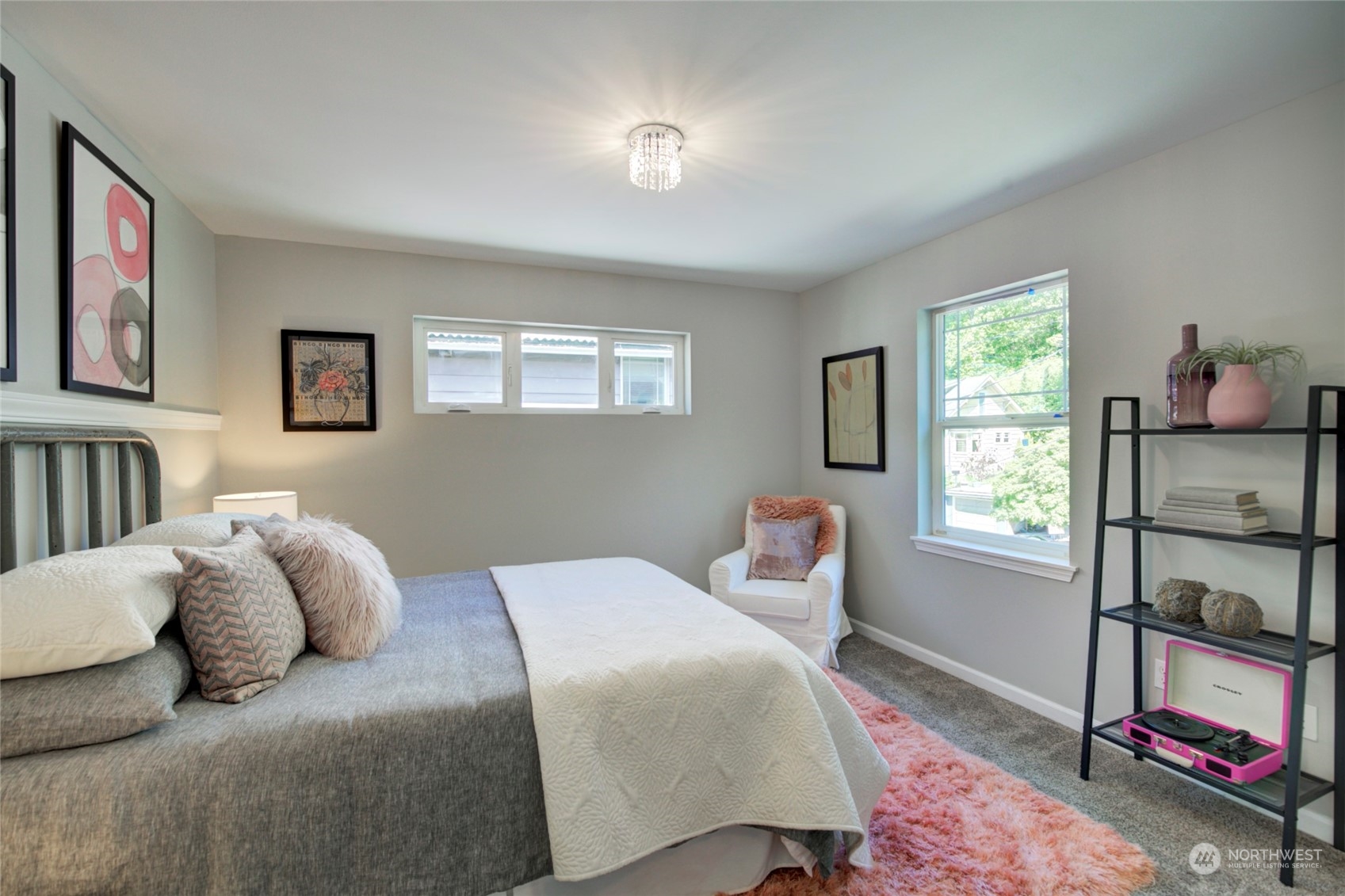 3649 22nd Avenue Southwest Seattle, WA 98106 - Photo 23 of 40 a bedroom with a bed and a window