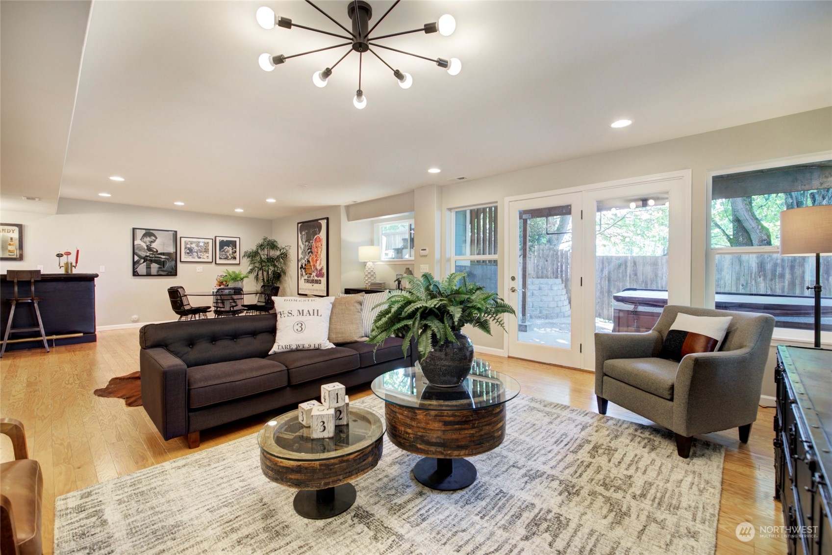 3649 22nd Avenue Southwest Seattle, WA 98106 - Photo 30 of 40 a living room with furniture and a large window