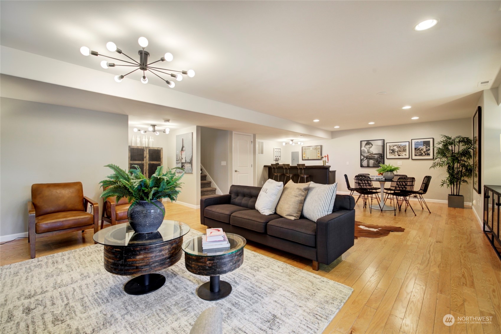 3649 22nd Avenue Southwest Seattle, WA 98106 - Photo 34 of 40 a living room with furniture and potted plants