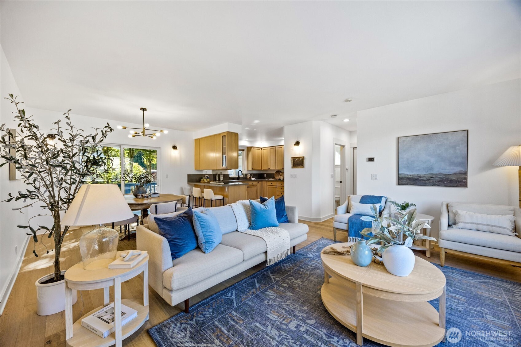 2613 East Howell Street Seattle, WA 98122 - Photo 4 of 31 a living room with furniture and a wooden floor