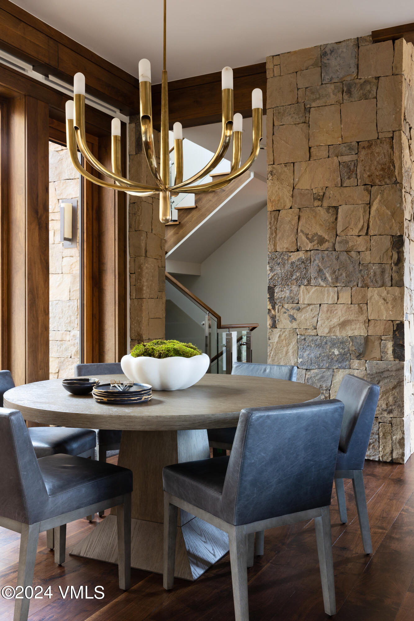 107 Rockledge Road Vail, CO 81657 - Photo 23 of 65 a dining room with furniture and window