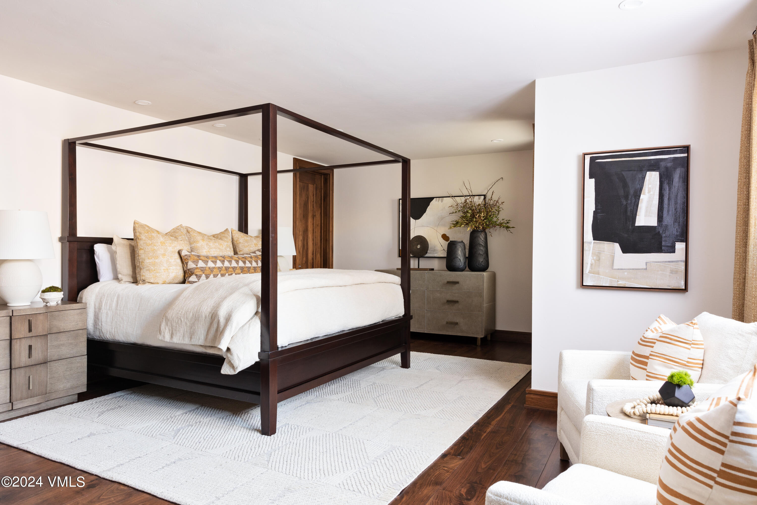 107 Rockledge Road Vail, CO 81657 - Photo 41 of 65 a bedroom with a bed next to a window