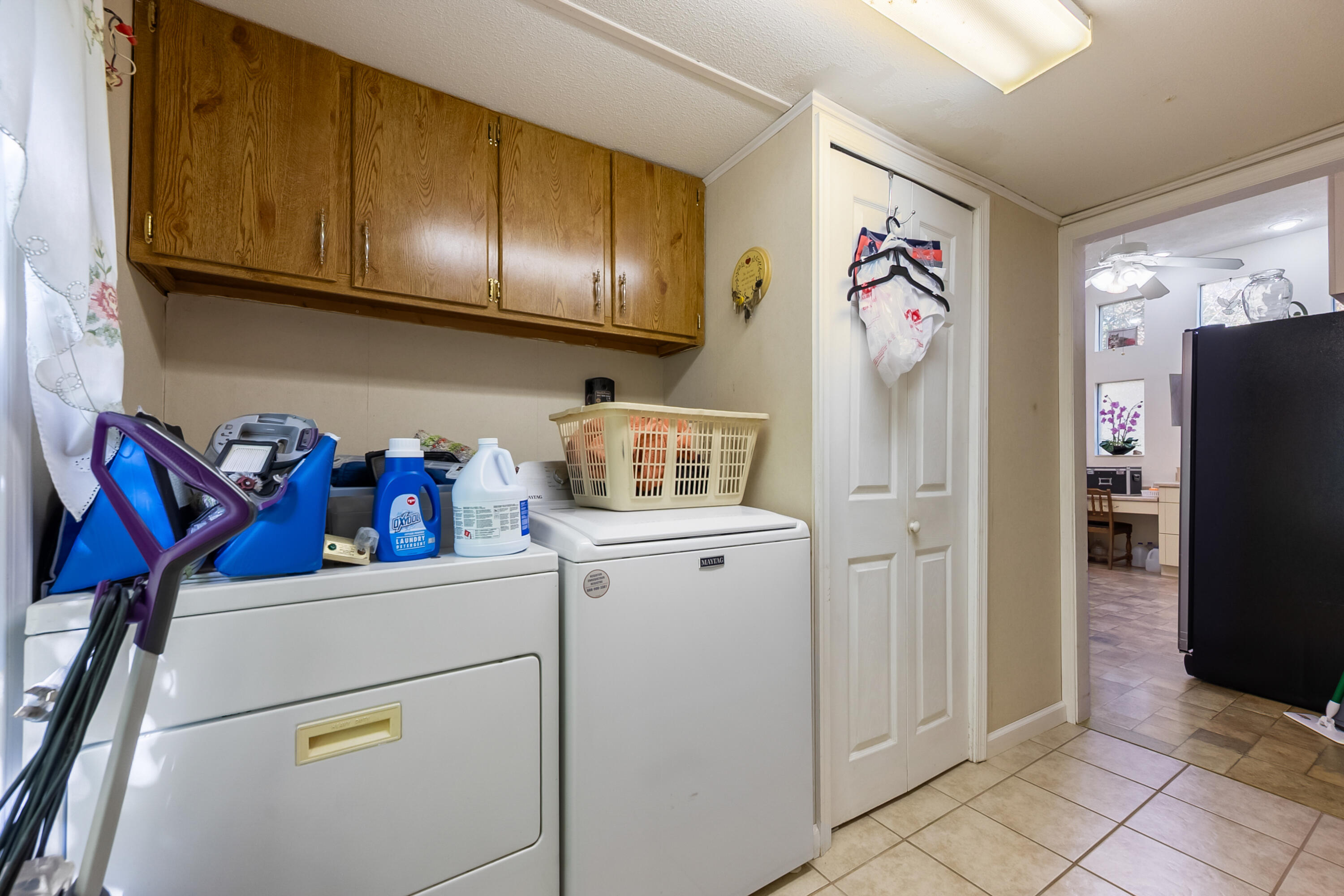 6286 Chestnut Ridge Road Riner, VA 24149 - Photo 24 of 102 a kitchen with refrigerator and cabinets