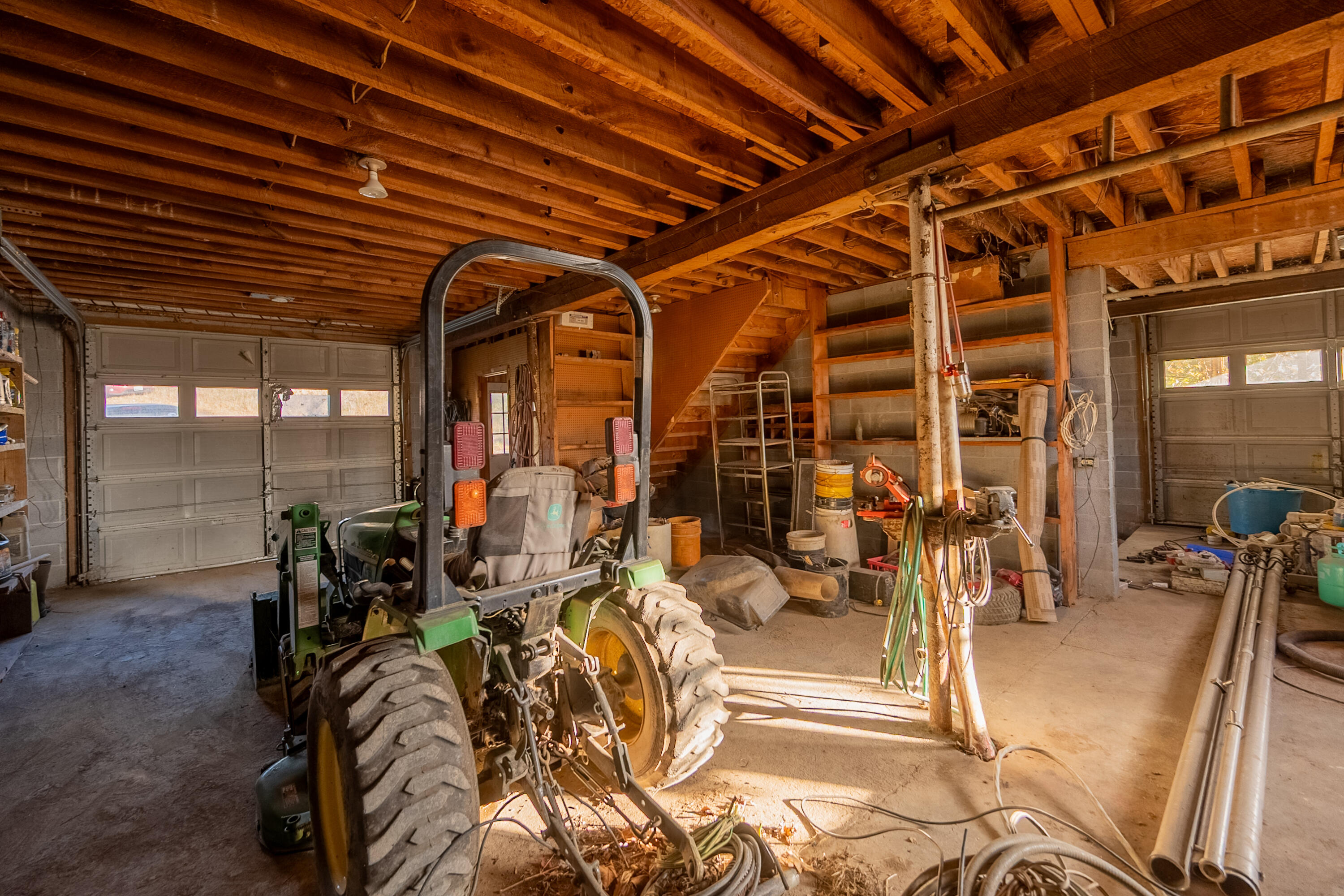 6286 Chestnut Ridge Road Riner, VA 24149 - Photo 80 of 102 a view of a room with gym equipment