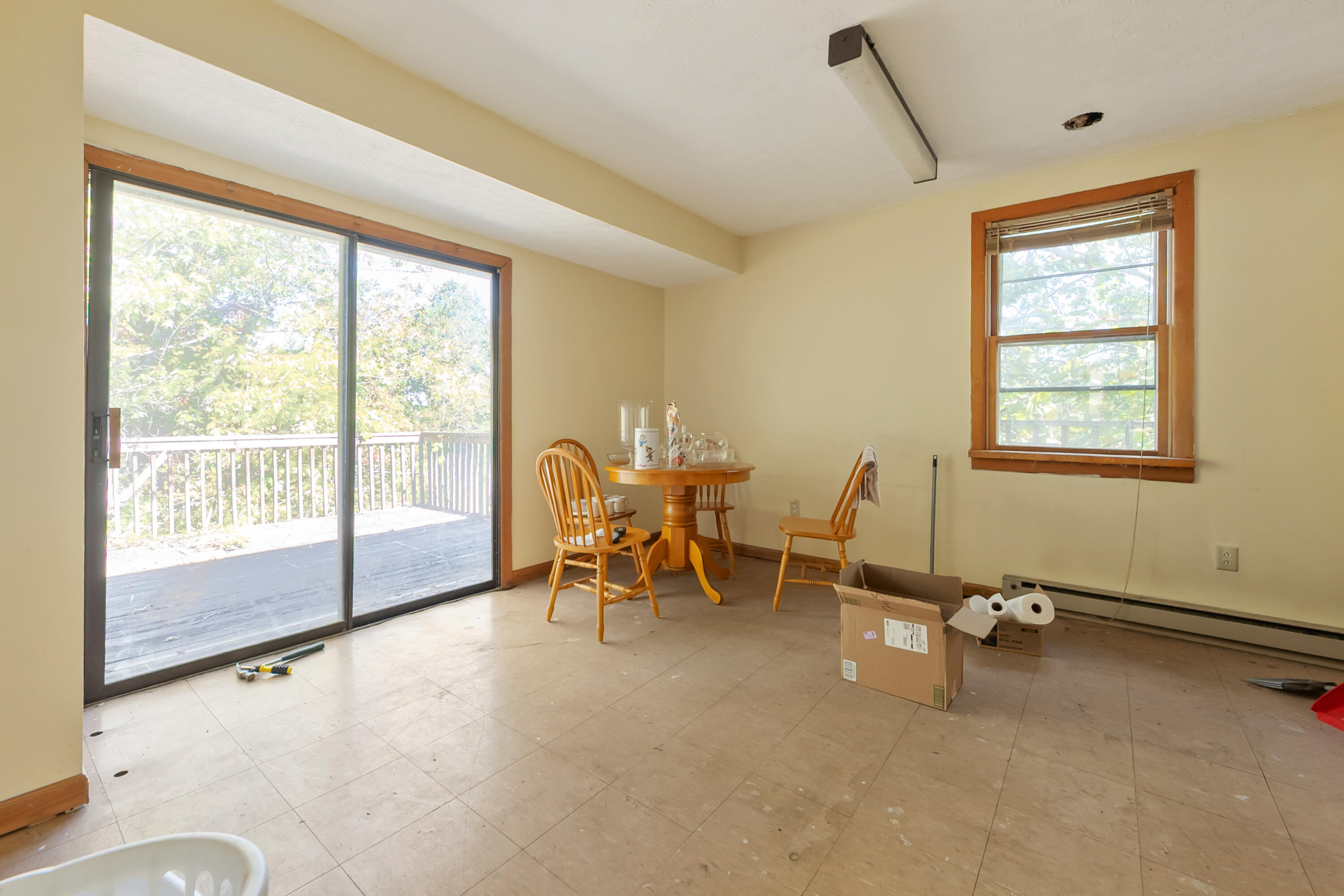 6286 Chestnut Ridge Road Riner, VA 24149 - Photo 89 of 102 a view of a room with gym equipment and next to a window