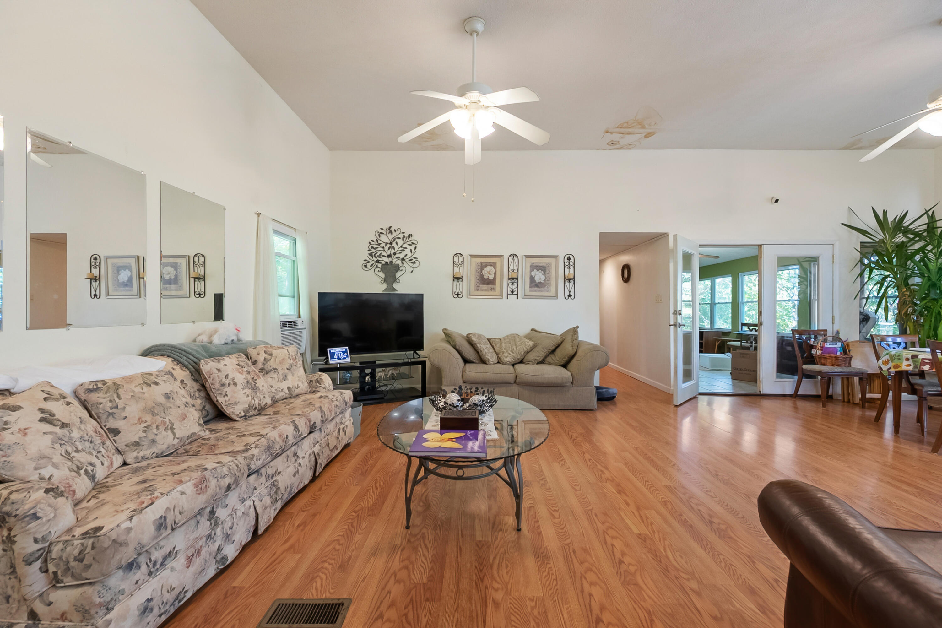 6286 Chestnut Ridge Road Riner, VA 24149 - Photo 9 of 102 a living room with furniture and a wooden floor