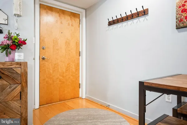 a view of front door