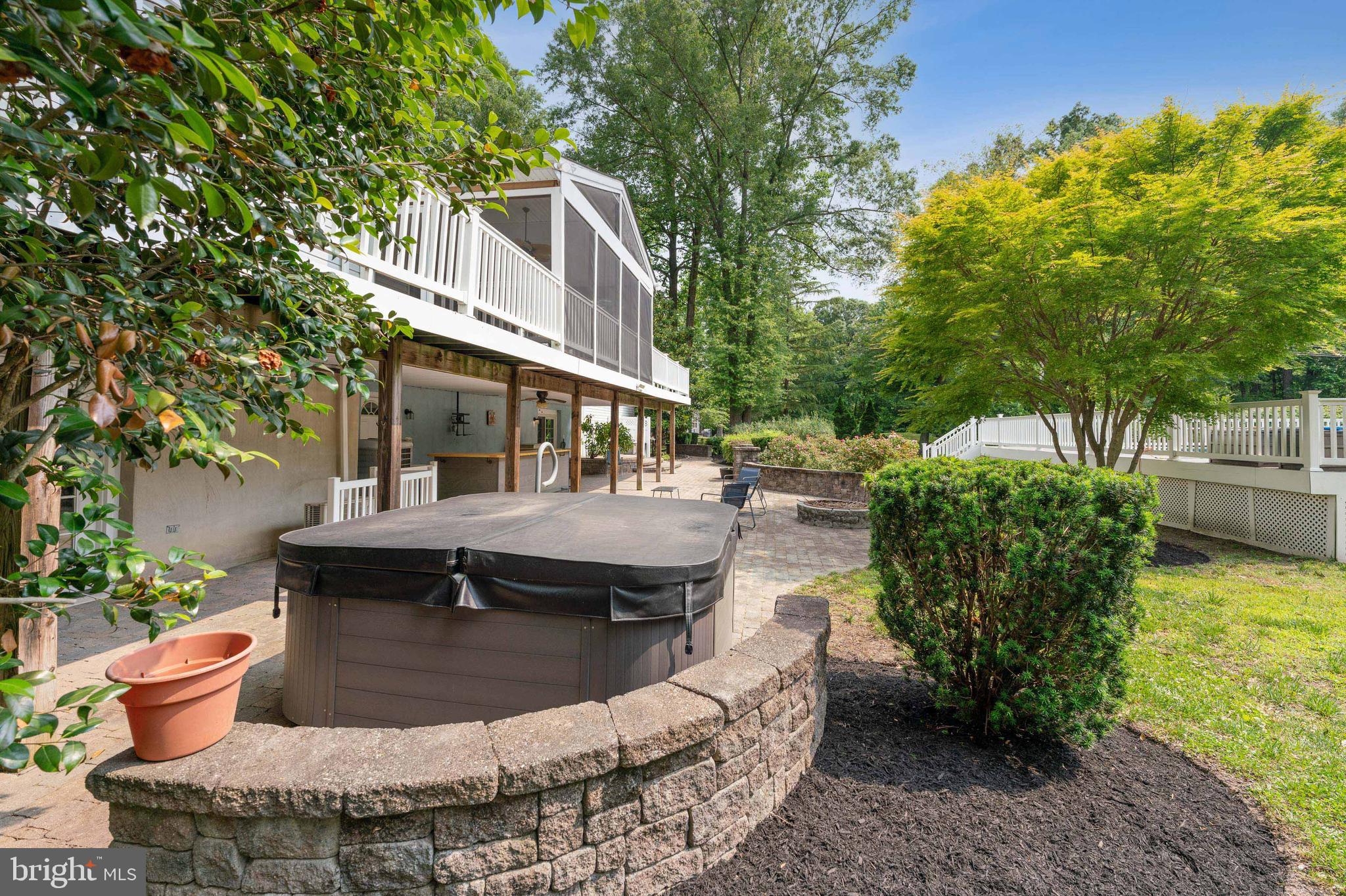 8235 Old Mill Road Pasadena, MD 21122 - Photo 36 of 45 Hot Tub