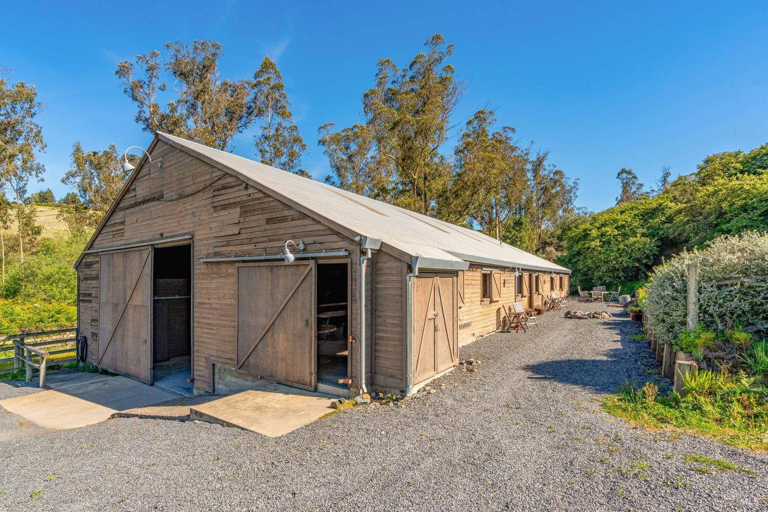 4707 Bloomfield Road Petaluma, CA 94952 - Photo 33 of 97 Restored 120 year old barn set up for entertaining guests or family gatherings. Fully equipped kitchen, seating and dining areas, bathroom with separate shower room