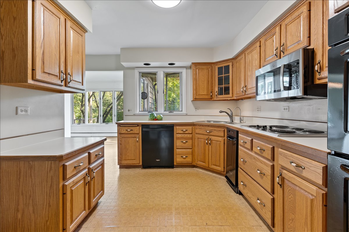 117 Beverly Road Barrington, IL 60010 - Photo 5 of 28 a kitchen with stainless steel appliances granite countertop a sink and cabinets