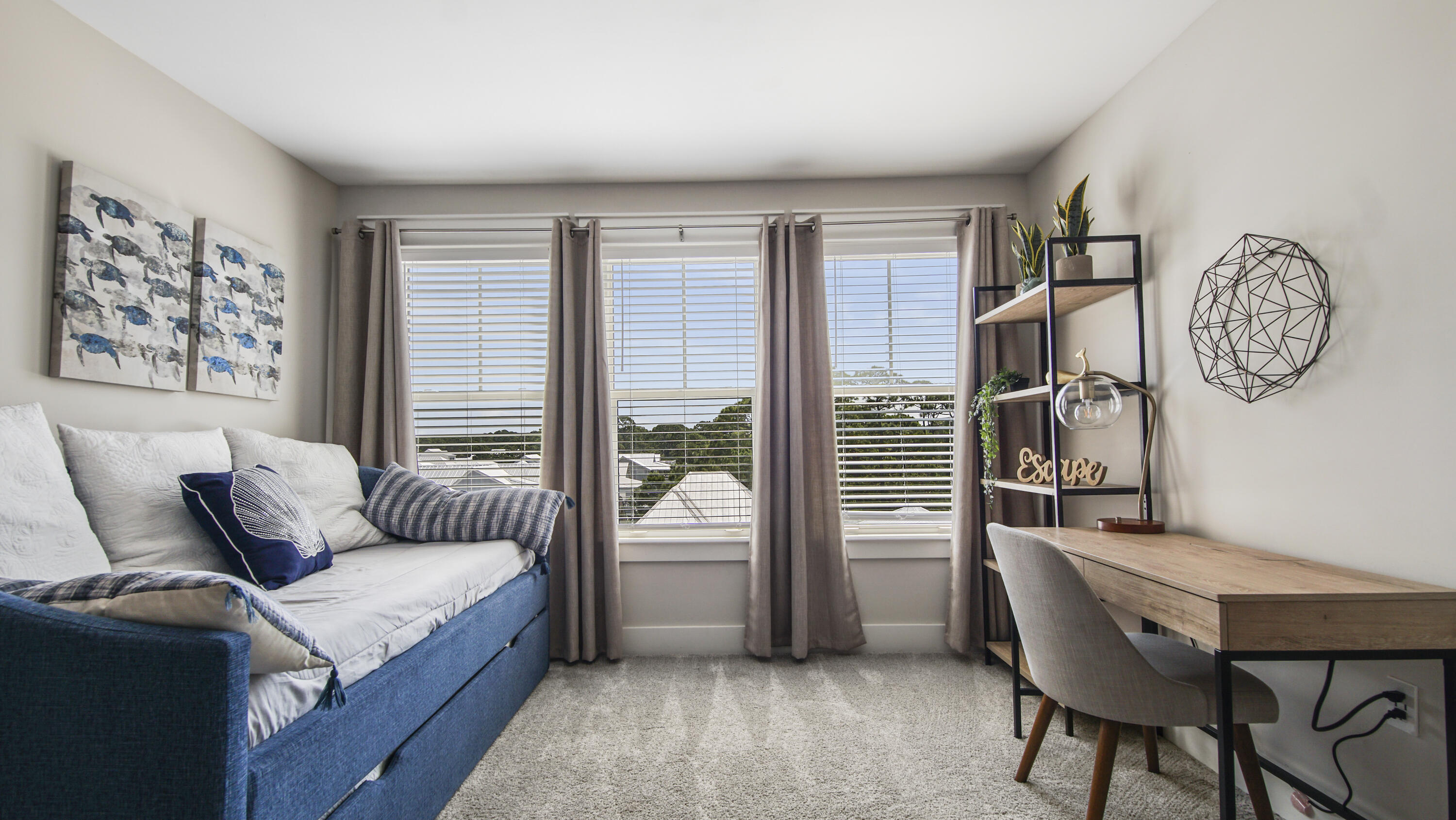 61 Charming Way Santa Rosa Beach, FL 32459 - Photo 27 of 41 a living room with furniture and a window