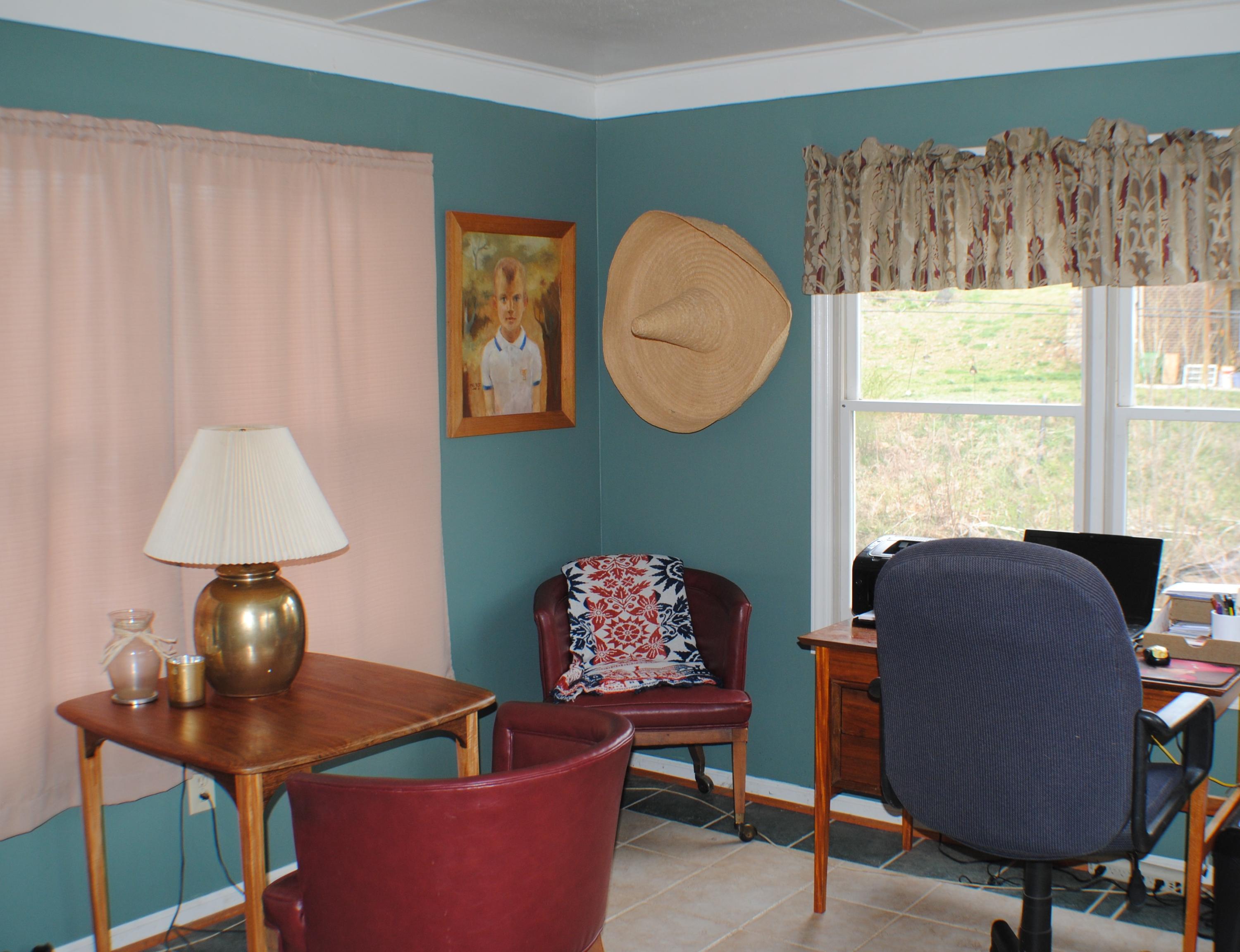 5229 Cave Spring Lane Roanoke, VA 24018 - Photo 12 of 49 a living room with furniture a lamp and a window